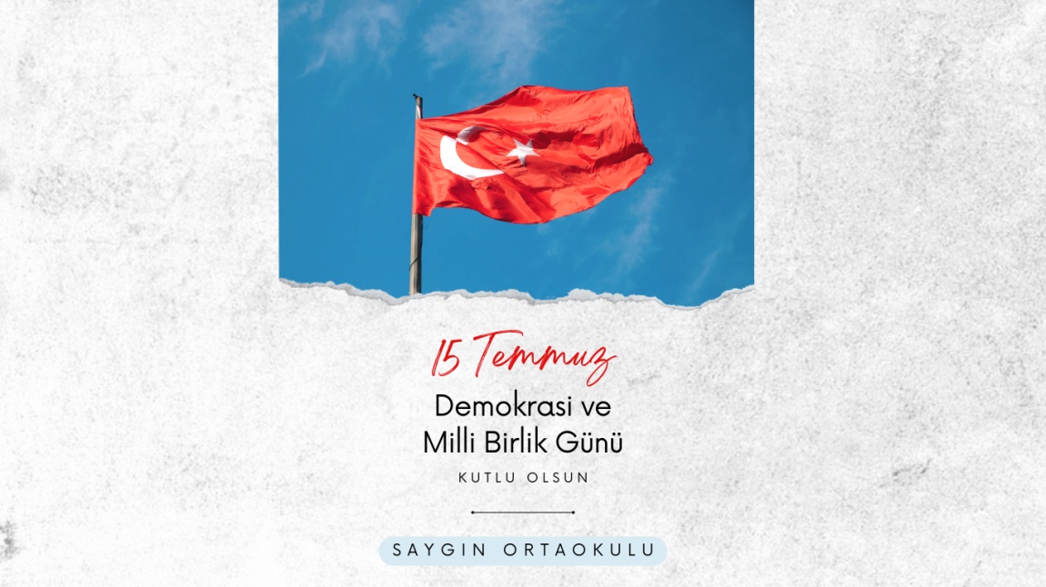 Okulumuzda 15 Temmuz Demokrasi ve Milli Birlik Günü kutlandı.